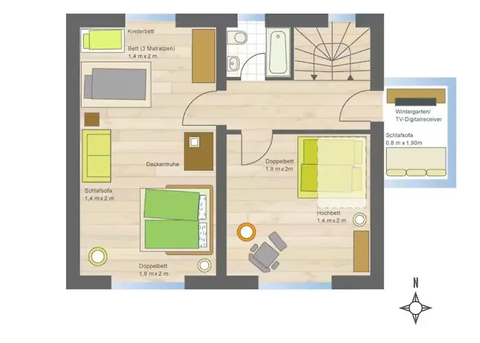 Am - Naehe Berlin ヴィラ Biesenthal